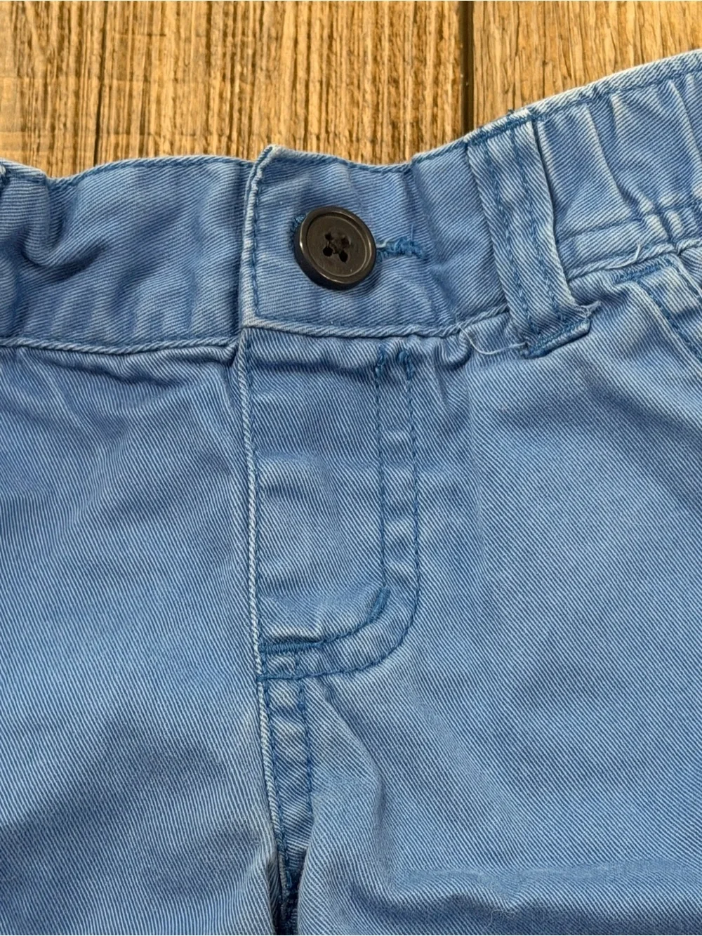 Gymboree Blue Kids Shark Embroidered Shorts Boys Sz 3T blue